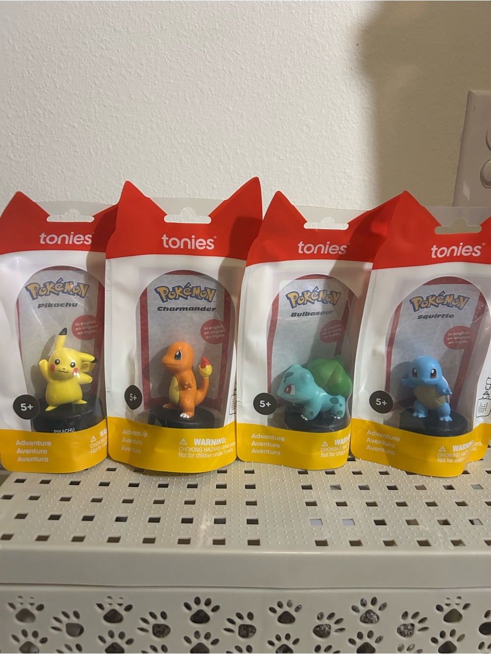 Pokemon Tonies - Bundle of 4